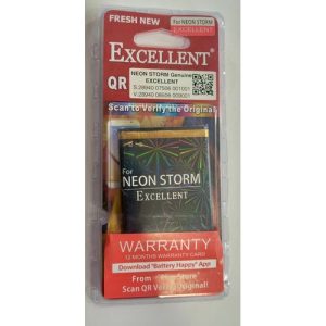 Neon storm  phone battery