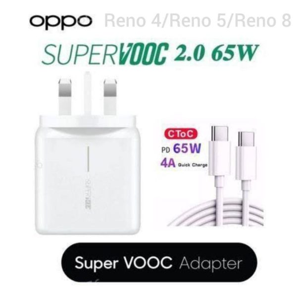 Oppo Reno 5 65w super fast charger