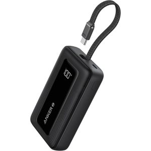 Anker 10k zolo power bank with built in USB-C cable